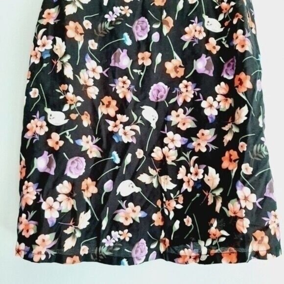 VERO MODA New - Simply Easy Singlet TankTop Black Floral Sz S - Picture 5 of 8